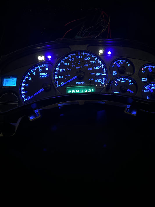 1999 - 2002 Silverado Sierra Tahoe Gauge Cluster Repair and Customization