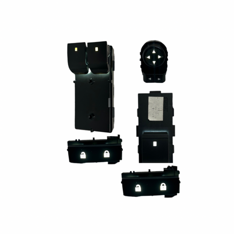 2007-2013 Silverado Sierra Window Switch Kit LED