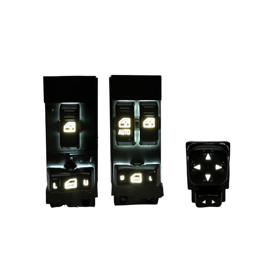 1999-2002 Silverado Sierra LED Window Switch Kit