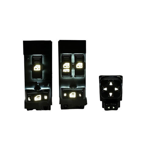 1999-2002 Silverado Sierra LED Window Switch Kit