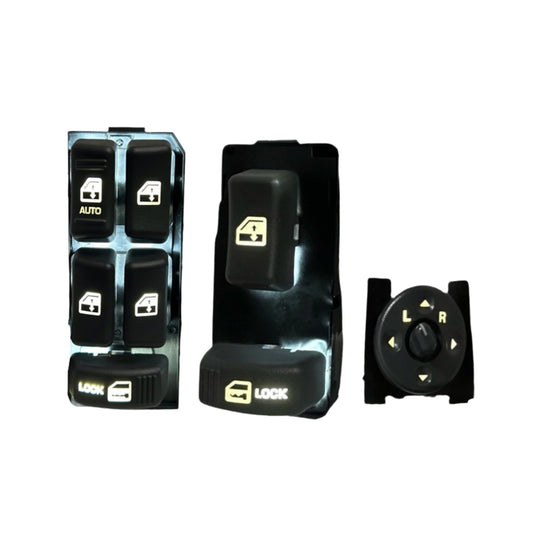 1995-1998 Chevy GMC 1500 2500 3500 Tahoe Yukon LED Window Switch Kit