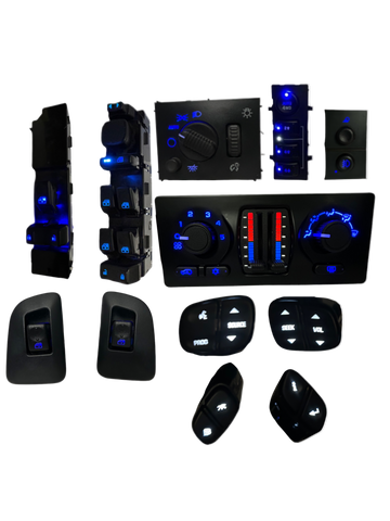 2003-2007 Silverado Sierra Crew Cab Complete LED Interior Kit