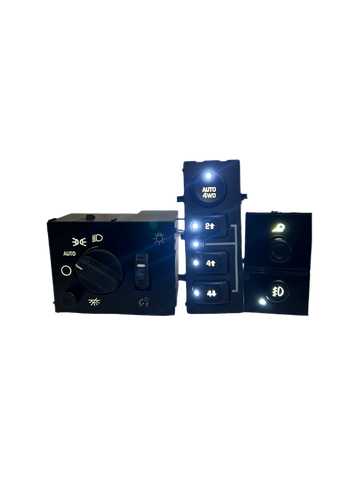 2003-2007 Silverado Sierra Tahoe Yukon LED Dashboard Switch Kit