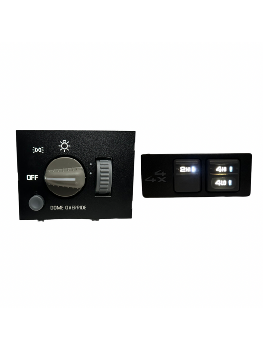 1996-2000 Chevy GMC Cadillac LED Dashboard Switch Kit