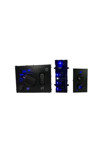 2003-2007 Silverado Sierra Tahoe Yukon LED Dashboard Switch Kit