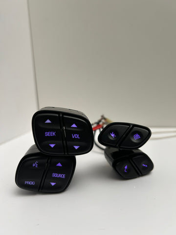 2003-2007 Silverado Sierra Tahoe LED Steering Wheel Controls Kit