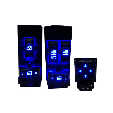 1999-2002 Silverado Sierra LED Window Switch Kit