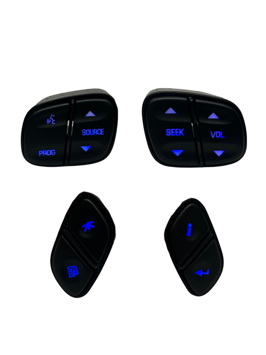 2003-2007 Silverado Sierra Tahoe LED Steering Wheel Controls Kit