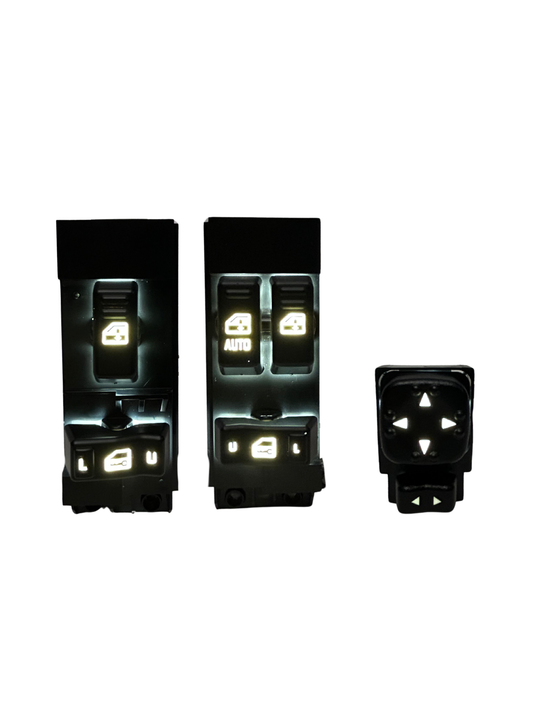 1999-2002 Silverado Sierra LED Window Switch Kit