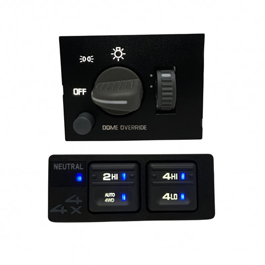 1995-2000Chevy GMC 1500 2500 3500 Tahoe Yukon LED Dashboard Switch Kit