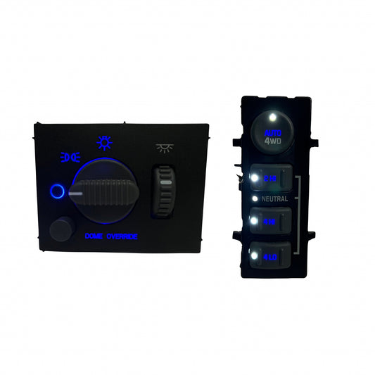 1999-2002 Silverado Sierra Tahoe Dashboard Switch Kit