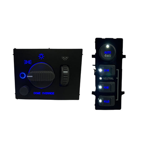 1999-2002 Silverado Sierra Tahoe Dashboard Switch Kit