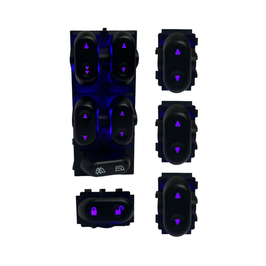 2004-2008 Ford F150 Window Switch Kit LED