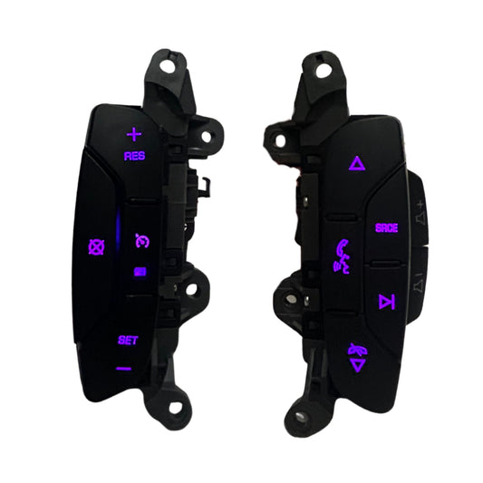2007-2013 Silverado Sierra Tahoe LED Steering Controls Switch Kit