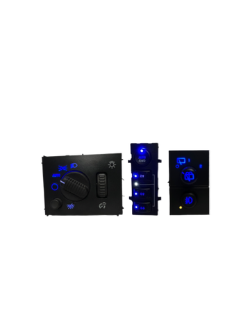 2003-2007 Tahoe Yukon Suburban LED Dashboard Switch Kit